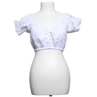 Dirndl blouse (White) from Lifos Cotton, Polyester
