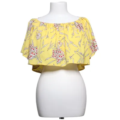 Crop top (Gul, Flerfarvet) fra Cameo Rose Polyester