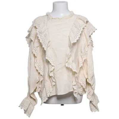Bluse (Beige) fra H&M Viscose