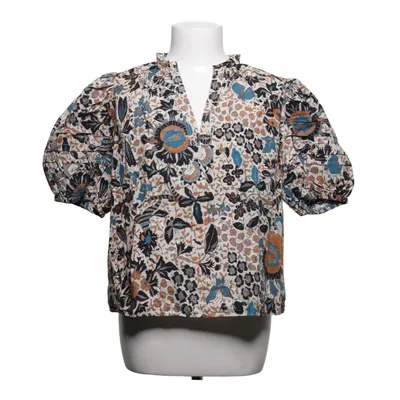 Top (Wit, Blauw, Bruin) van Ulla Johnson Katoen