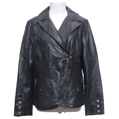 Bikerjacka (Svart) från Mandarin Skinn, Polyester