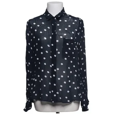 Blouse (Blue, White) from Ganni