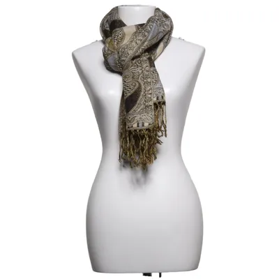 Schal (Braun, Mehrfarbig) von Pashmina