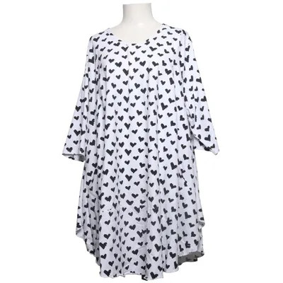 T-shirt (Wit, Zwart) van AKH Fashion