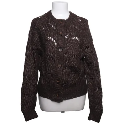 Cardigan (Bruin) van Soaked in Luxury Acryl, Polyamide, Polyester, Wol