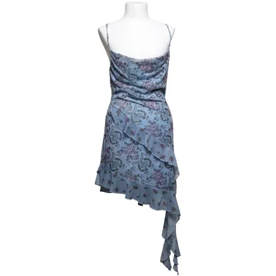 Klänning (Blå, Brun) från Urban Outfitters Elastan, Polyester