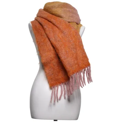 Schal (Orange, Pink, Gelb) von Stine Goya