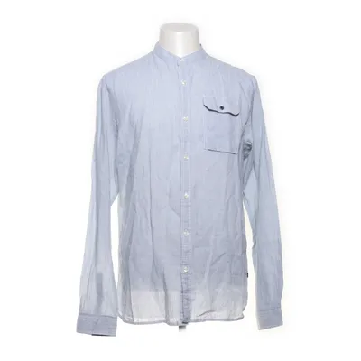 Skjorta (Blå, Vit) från Petrol Industries Bomull, Linne