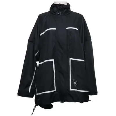 Shell jack (Zwart, Wit) van Adidas by Stella McCartney Gerecycled polyester