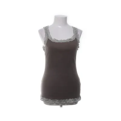 Tank Top (Brown) from Rosebud Linen, Cotton