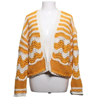 Cardigan (Yellow, White) from Zara
