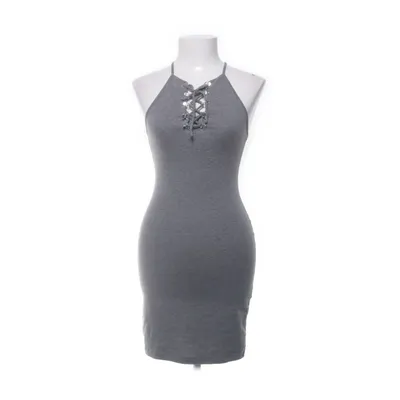 Jurk (Grijs) van Miss Selfridge Katoen, Elastaan, Polyester