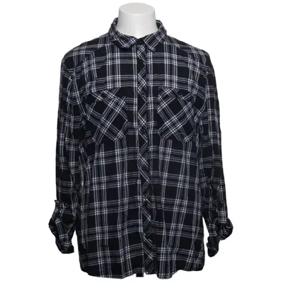 Skjorte (Sort, Hvid) fra Divided by H&M Bomuld