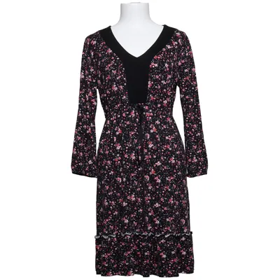 Jurk (Zwart, Roze, Wit) van Aniston Elastaan, Viscose