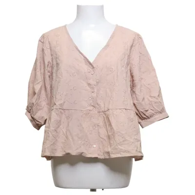 Bluse (Beige) fra Hailys Bomuld