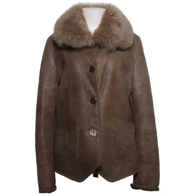 Shearling jacket (Brown) from Alaska