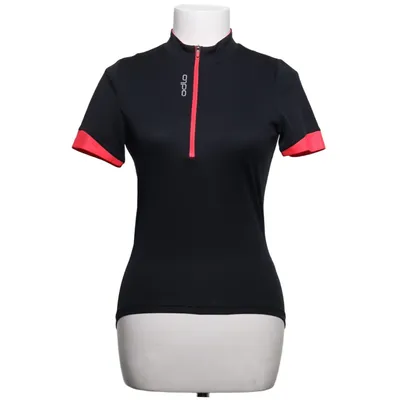 Wielershirt (Zwart, Rood) van Odlo Gerecycled polyester