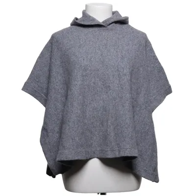 Poncho (Grau) von Masai Wolle