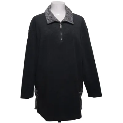 Fleece sweater (Gray) from Bexleys Polyester, Viscose
