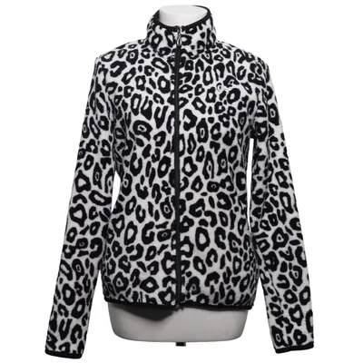 Fleece jacket (Black, White) from Crocker Polyester
