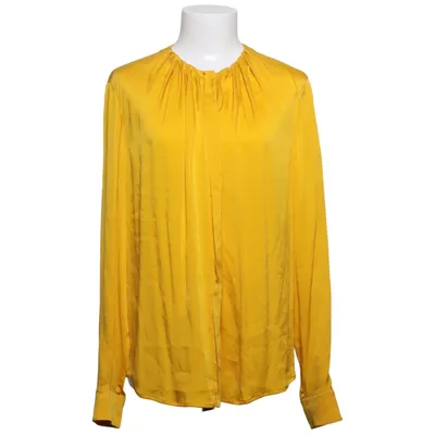 Blus (Gul) från Boss Elastan, Silke