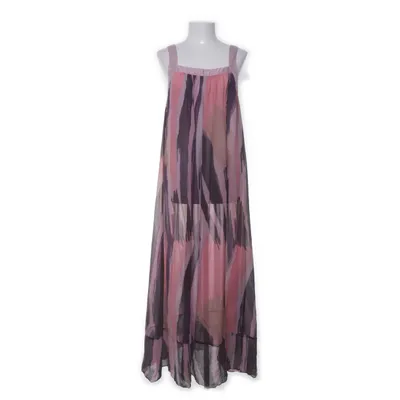 Robe longue (Rose, Multicolore) de Daily Couture Soie, Viscose