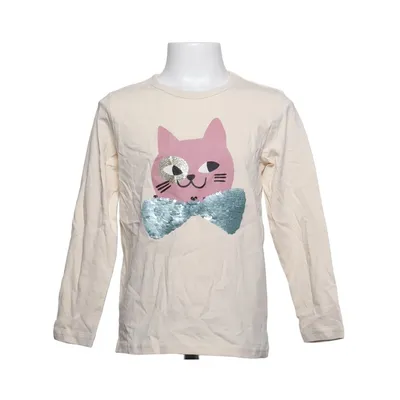 Långärmad t-shirt (Beige, Flerfärgad) från Lindex Kids Bomull