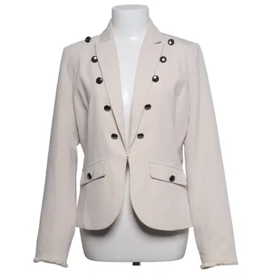 Blazer (Beige) de Margit Brandt Élasthane, Polyester, Viscose
