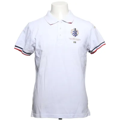 Polo (Blanc) de Clique Coton