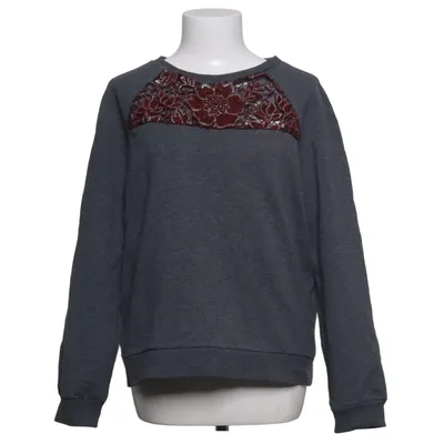 Sweatshirt (Grijs, Rood) van Elizabeth and James Acryl, Katoen, Elastaan, Polyester, Zijde, Wol
