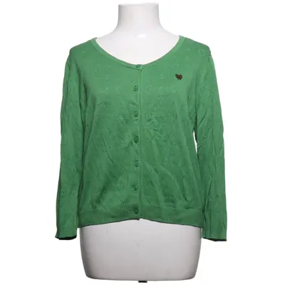Cardigan (Vert) de Blutsgeschwister Coton, Viscose