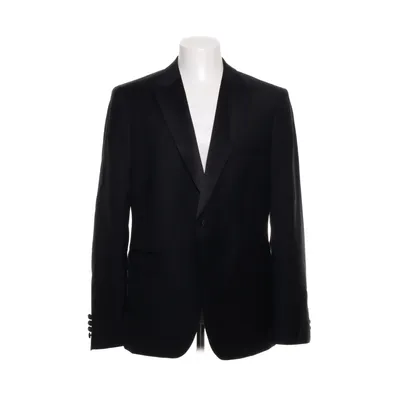 Smokingkavaj (Svart) från Bläck Polyester, Viskos, Ull