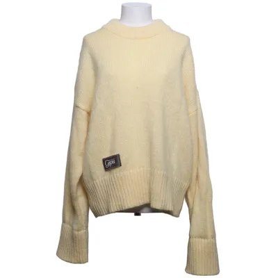 Strickpullover (Beige) von Gisou Merinowolle, Mohair, Polyamid