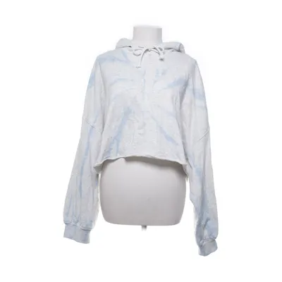 Capuchon sweater (Blauw, Wit) van Divided by H&M Katoen, Polyester, Viscose