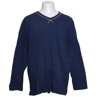 T-shirt à manches longues (Bleu) de Gregory Coton