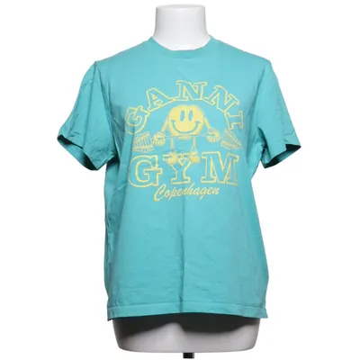 T-shirt (Green, Yellow) from Ganni Organic cotton