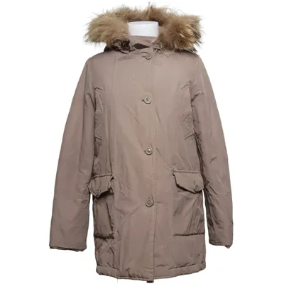 Parka (Beige) from Canadian Classics Cotton, Down, Feather, Polyester