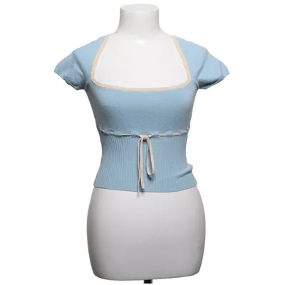 Topp (Blå, Beige) från Kimchi Blue Bomull, Elastan, Polyamid, Viskos