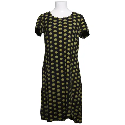 Dress (Black, Green) from Jordnära Cotton
