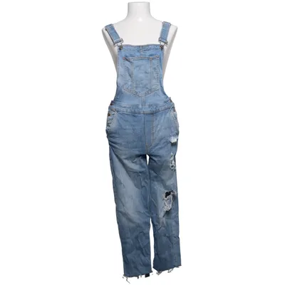 Dungarees (Blue) from Divided by H&M Cotton, Elastane