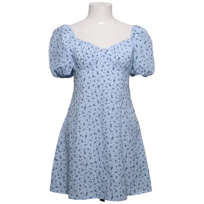 Klänning (Blå, Svart, Flerfärgad) från Divided by H&M Elastan, Polyester