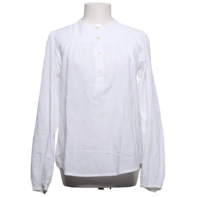 Blouse (Wit) van Knowledge Cotton Apparel Organisch katoen