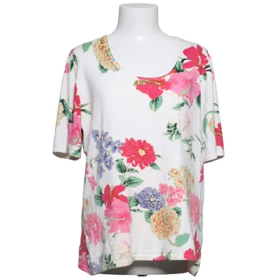 T-shirt (Blanc, Multicolore) de Ovanti Élasthane, Polyamide, Viscose