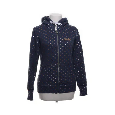 Huvtröja (Blå, Beige) från Superdry Bomull, Polyester