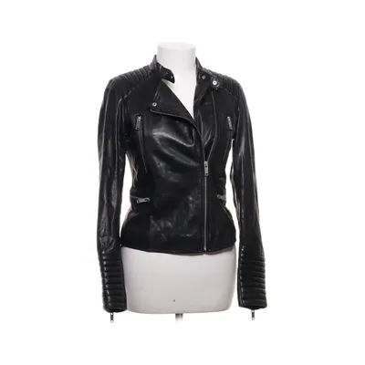 Bikerjacka (Svart) från Hallhuber Skinn, Polyester