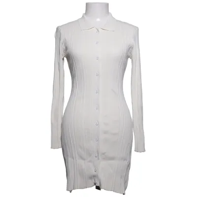 Robe chemise (Blanc) de May Coton, Élasthane