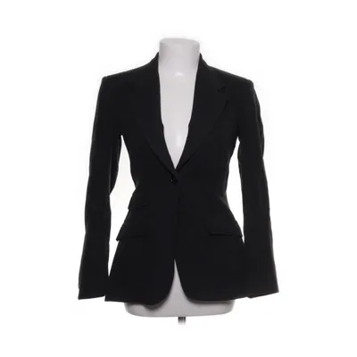 Blazer (Zwart) van Acne Jeans Wol, Polyurethaan, Katoen