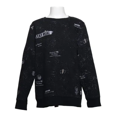 Sweatshirt (Noir) de DWD Coton, Polyester