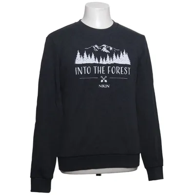 Sweatshirt (Grå) fra Nikin Økologisk bomuld, Genanvendt polyester