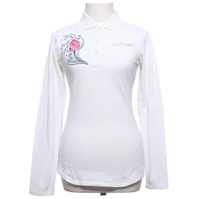 Rugbytrøje (Hvid) fra Ed Hardy Bomuld